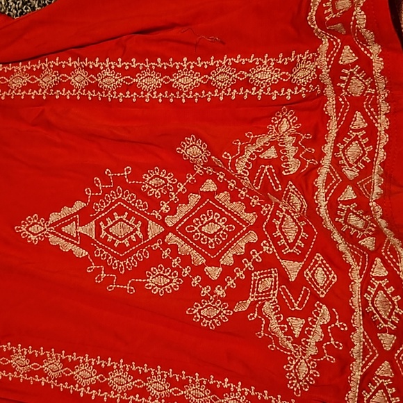 Red and white ,miss me, tank top. Women's size Small. Fun summer top. - Picture 3 of 9